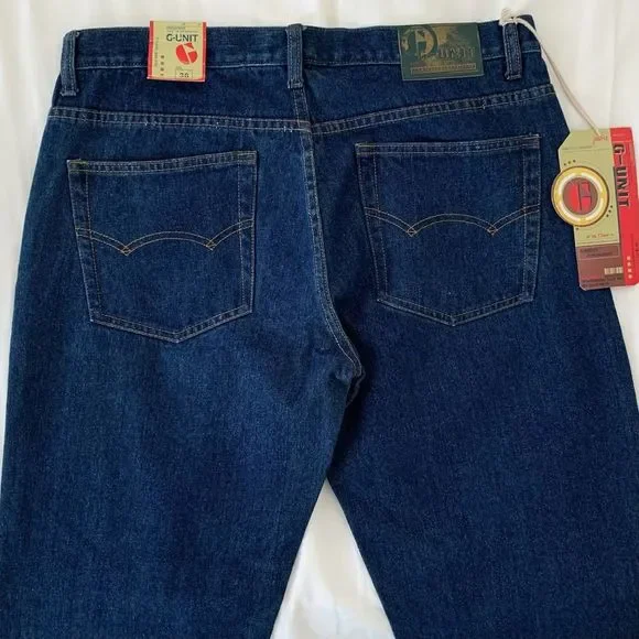 G-UNIT Denim Blue Jeans 36x33 NWT